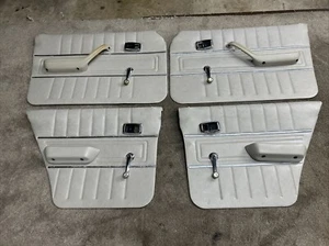 1975-1982 Ford Granada Front & Rear Driver & Passenger Manual Door Panels OEM - Picture 1 of 24