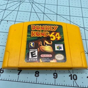 Donkey Kong 64 N64 Nintendo 64 1999 Authentic CARTRIDGE ONLY TESTED AND WORKING - Picture 1 of 7