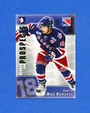 2004 ITG HOCKEY MIKE RICHARDS RC rangers rookie HEROES & PROSPECTS 