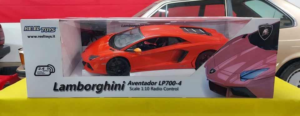 Modellino radiocomandato Lamborghini Aventador LP 700-4 - RE.EL TOYS - Originale - Immagine 1 di 4