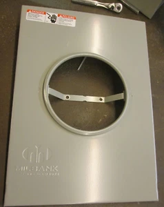 Cover Only Fits Milbank 200 Amp Ring Style  Meter Socket 11" X 15 1/2"  - Picture 1 of 4