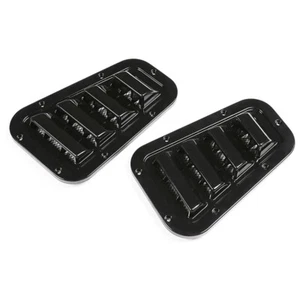 2× Front Hood Air Vent Trim Covers For Land Rover Defender 90 110 130 2004-2019 - Picture 1 of 6