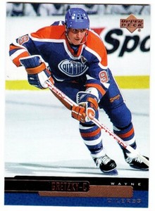 1999-00 UPPER DECK #9 WAYNE GRETZKY Edmonton Oilers Hockey Card