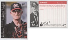 2005 MultiAd Sports Hickory Crawdads Rick Webb #32