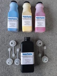 M552 Black, Cyan, Magenta & Yellow Toner Refills for HP Colour Laserjet Printers - Picture 1 of 7