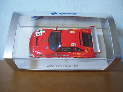 1/43 SPARK S2250 VENTURI 500LM LE MANS 1993 #55 R.AGUSTA/P.MONDINI/O.RUSSO - Image 1 of 4