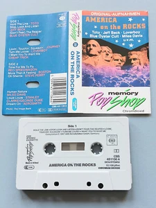 AMERICA ON THE ROCKS " Sampler von 1987 ", MC tape Kassette - Picture 1 of 1