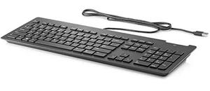 HP 911502-051 keyboard Office USB AZERTY French Black - 911502-051 - Picture 1 of 1
