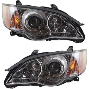 Headlights Headlamps Left & Right Pair Set for 08-09 Subaru Legacy - Picture 1 of 11