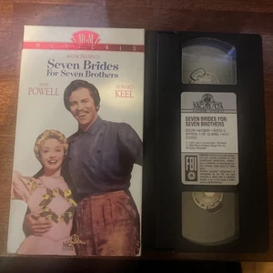 Seven Brides for Seven Brothers VHS 1954, 1988 **Buy 2 Get 1 Free** - Picture 1 of 2