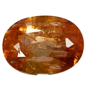 0.82 Ct Shimmering Rare Oval 7 x 5.2 MM 100% Natural Red Green Brazil Andalusite - Picture 1 of 4