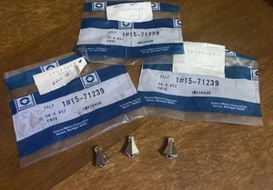(3) 1973 – 1984 General Motors NOS Heater And AC Control Lever Knobs GM 336406 - Picture 1 of 8