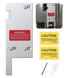 Generator Interlock Kit Compatible with Square D Vertical Main 150 or 200 amp... - Picture 1 of 6