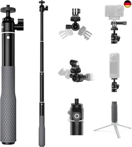 TELESIN° 61cm Selfie-Stick für DJI Osmo Action 5 Pro/4/3, GoPro Hero 13 12 11 1 - Bild 1 von 7
