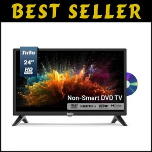 Versatile 24 Inch LED TV with Dolby Sound and Integrated DVD Player for RV - Picture 1 of 10