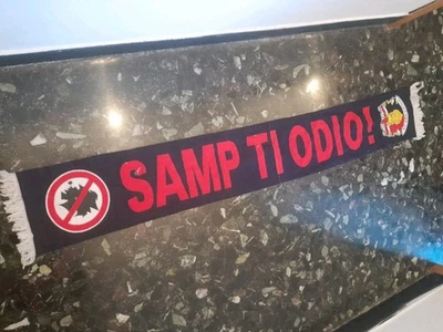 SCIARPA SCARF ULTRAS GENOA ANTI SAMP  DA BANCARELLA STADIO - Immagine 1 di 3