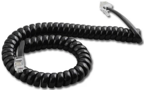 AT&T 9FT Phone Handset Cord 952 955 964 972 982 983 992 993 1040 1070 1080 Black - Image 1 of 1