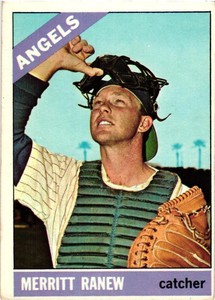 MERRITT RANEW 1966 Topps #62  FREE SHIPPING B15R2S29P9