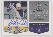 2007-08 Upper Deck MVP One on Dual Darcy Tucker Jeremy Williams #OA-TW Auto