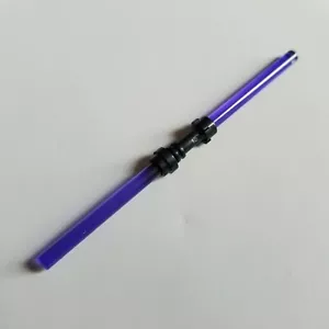 LEGO Star Wars - Spada Luce x1 Viola Doppia Lama Trans - Nuovo Jedi Dual Sith - Foto 1 di 2