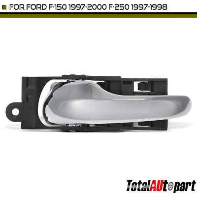 Manija de puerta interior cromada para conductor delantero izquierdo Ford F-150 F-250 F-150 Heritage Foto 1 de 4