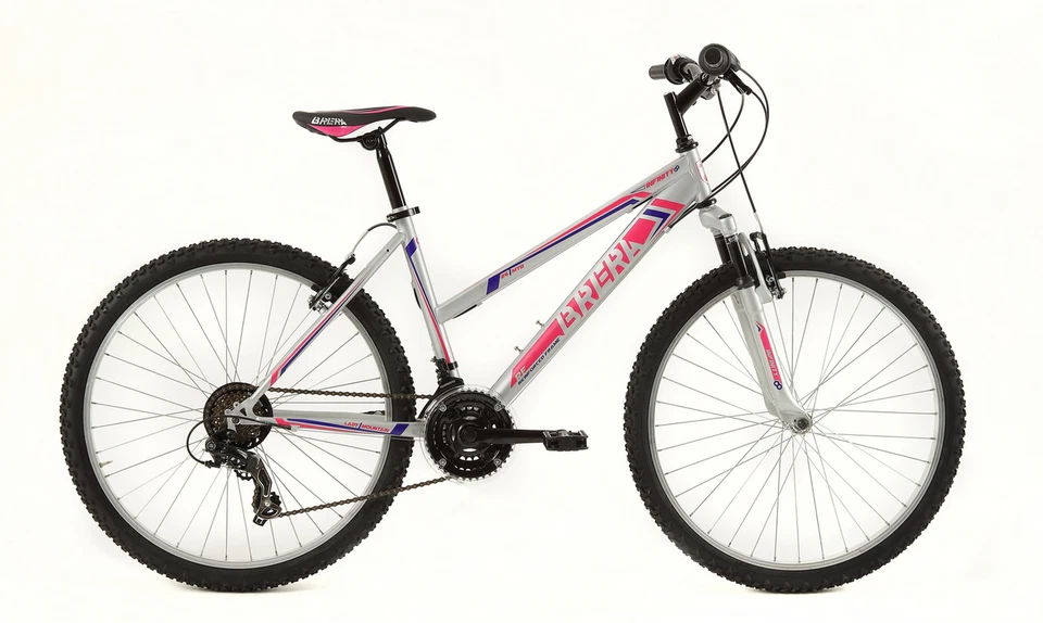 Bici 26" MTB Leaf Donna Argento - Immagine 1 di 1