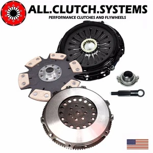 STAGE 4 CLUTCH KIT+FLYWHEEL 2001-2007 MITSUBISHI LANCER EVO 7 8 9 - Picture 1 of 3