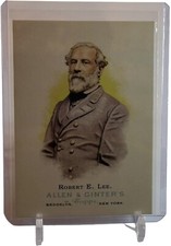 2006 Topps Allen & Ginter's Robert E Lee Card #343 W/Top Loader