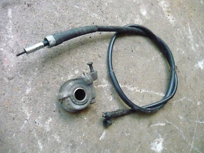 1985 Honda VF700 F Interceptor OEM Speedometer Drive Unit + Cabo 44800-MB2-672 - Imagem 1 de 4