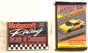 1993 Action Packed Racing & 1992 Motocraft Racing Sealed Pack Lot - Picture 1 of 6