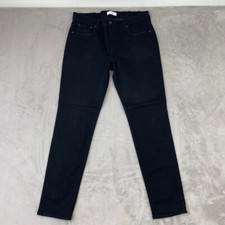 Moussy Vintage Jeans Men 34x32 Black Zip Fly Tapered Made in Japan NWOT $360