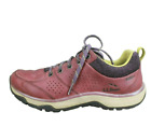 LL Bean Trailduster Women's Red Leather Waterproof Hiking Sneaker Shoes Sz 8.5 M