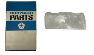 1966 Plymouth Barracuda Right Side Parking Light Lamp Clear Lens 2585072 NOS - Picture 1 of 13