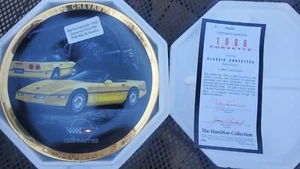 Hamilton Collection 1986 Corvette by Marc Lacourciere Collector Plate - Bild 1 von 3