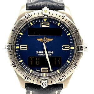 Breitling Aerospace E5606231 Piloten-Chronograph Titan Lederband Fullset - Bild 1 von 8