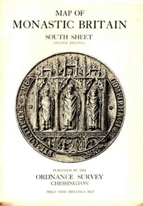Map of Monastic Britain south sheet | Collection | Bon état - Picture 1 of 1