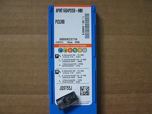 Korloy APMT1604PDSR-MM PC5300 Steel/SS etc Cutting Inserts .031"rad NEW!! - Picture 1 of 2