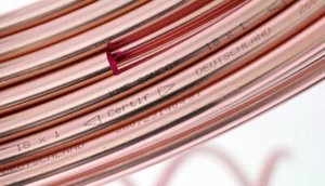 Copper Pipe Sanco EN 1057 6/8/10/12/15/16/22 Soft in Ring - Picture 1 of 9