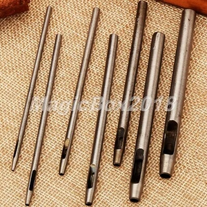1-5mm Round Hole Punch Tool Hollow Cutters for Leather Belt Handwork Sewing DIY - Picture 1 of 17