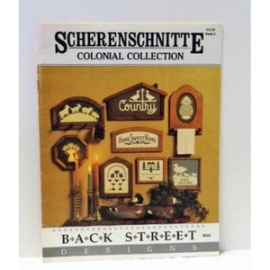 Scherenschnitte Colonial Collection Book 2 Back Street Designs 1985 Country Art - Bild 1 von 3