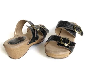 L'Artiste Spring Step Mittie Leather Up Sandals Size 8.5 EUR 39 Excellent - Picture 1 of 7