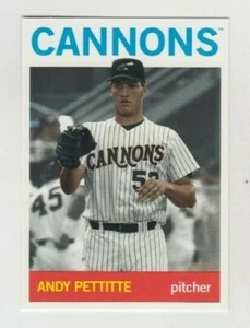 Andy Pettitte 2021 TOPPS PRO DEBUT MiLB LEGENDS INSERT CARD #MiLB-10 CANNONS - Picture 1 of 1