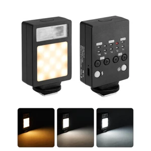 FL15 2-In-1 Mini Camera Flash Light SpeedLite LED Video Fill Light 2500K-6500K - Picture 1 of 14