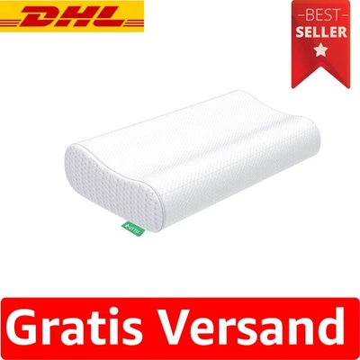 Verstellbares Memory Foam Kissen 60x36cm für Nackenschmerzlinderung und Komfort - Bild 1 von 4