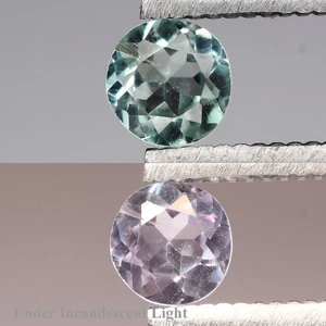 ๐ 0.23ct 3.5mm Round Natural Green Alexandrite - Russia Gemstone - Picture 1 of 6