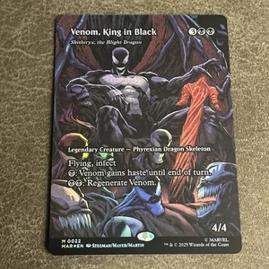 Venom, King In Black - 0022 - M - Borderless - Foil - MTG - NM/M - Picture 1 of 4