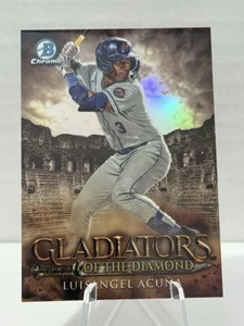 ๐ฅ LUISANGEL ACUNA N.Y. METS 2024 Bowman - Gladiators of the Diamond ๐ฅ - Picture 1 of 4