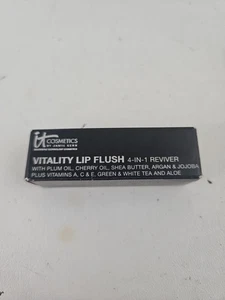 It Cosmetics Vitality Lip Flush 4 in 1 Reviver Balsam Lippenstift Glanz Fleck 0,11 Oz. - Bild 1 von 6