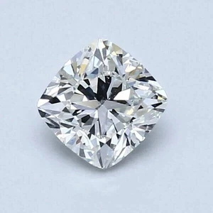 1.00 Ct Loose CVD Lab Grown Diamond 6x6 MM Cushion D Color, IF CLARITY Certified - Picture 1 of 7