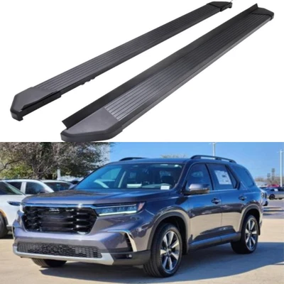 600 lb peldaños laterales 2 piezas estriberas barras laterales pedales para Honda Pilot 2023-2025 Foto 1 de 4